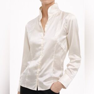 Chanel Silk Blouse 36 US 4
